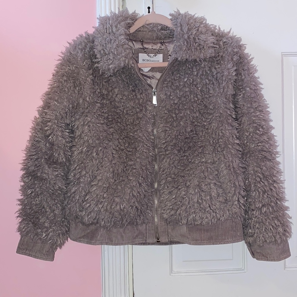 BCBG Generation sherpa coat